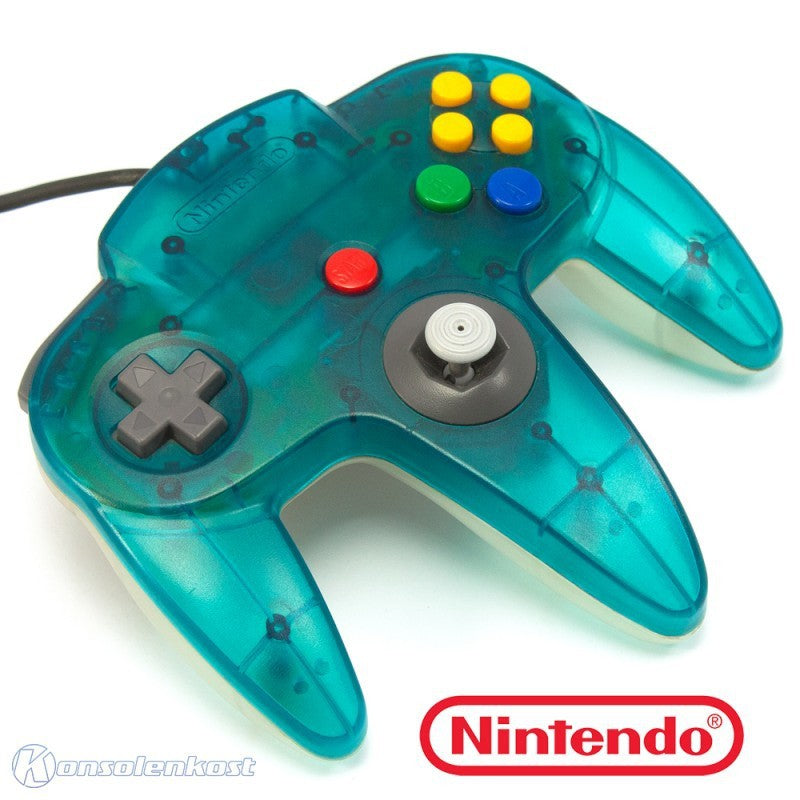 Original Controller Clear-Blue White / blau-weiß transp. NUS-005 [Nintendo]