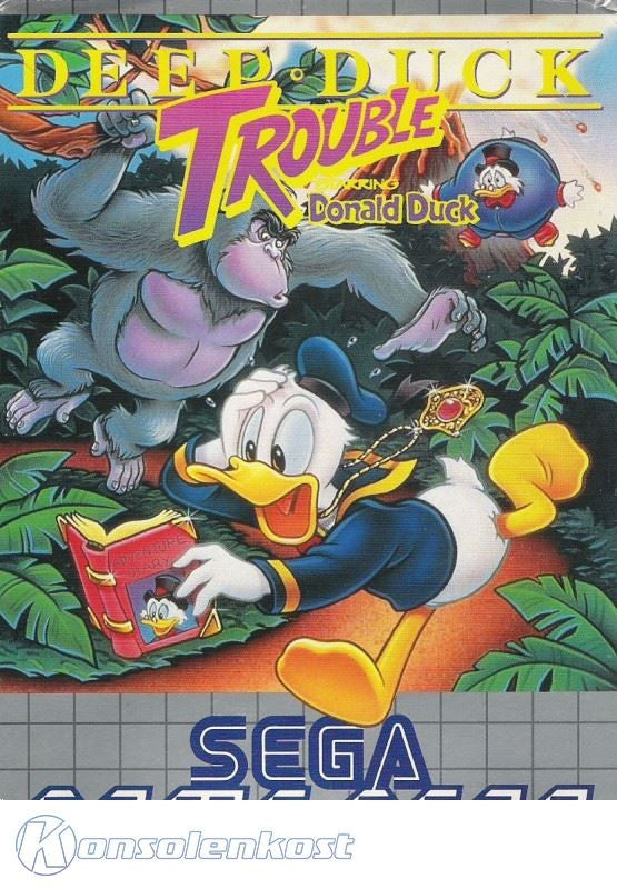Deep Duck Trouble starring Donald Duck (EU)