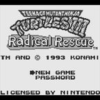 Turtles 3: Radical Rescue