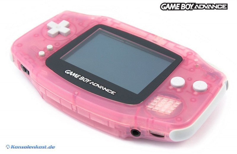 Konsole pink - rosa / Clear Red