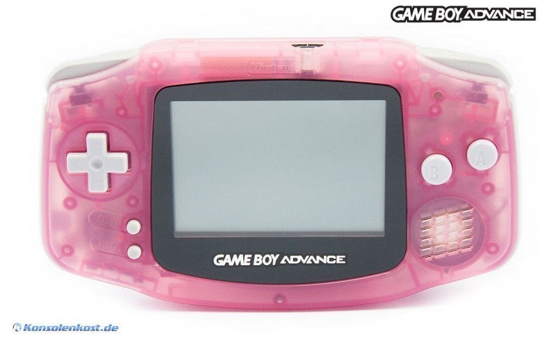 Konsole pink - rosa / Clear Red