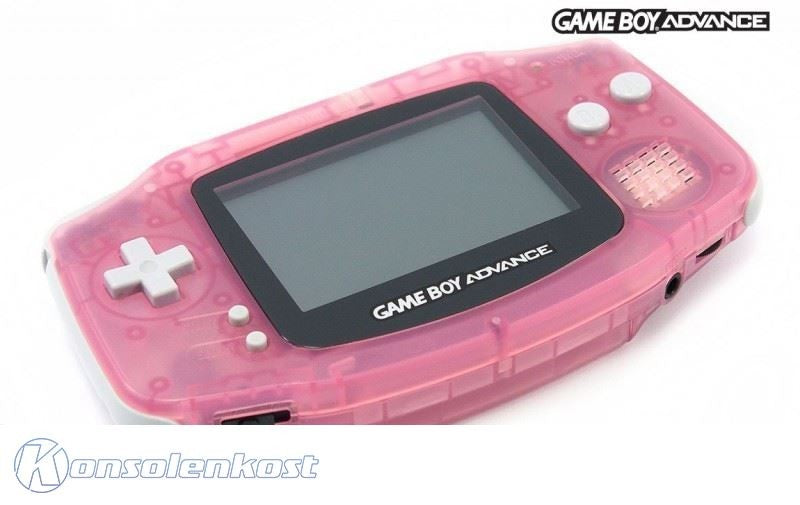 Konsole pink - rosa / Clear Red