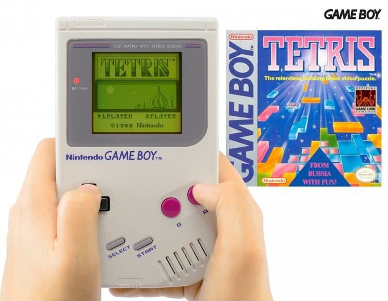 Konsole Classic DMG-01 grau +Tetris