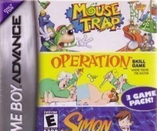 Mouse Trap + Operation + Simon