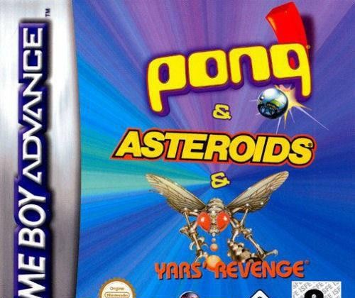 Pong + Asteroids + Yar's Revenge
