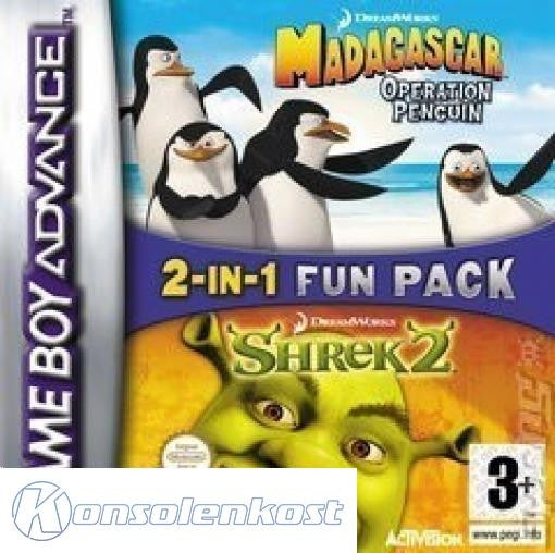 Shrek 2 + Madagascar: Operation Penguins