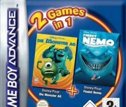 2 Games in 1: Die Monster AG + Findet Nemo