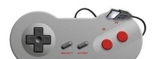 Dogbone USB Controller / Control Pad in NES Design [Tomee]