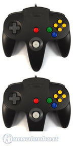 2 Original Nintendo Controller schwarz