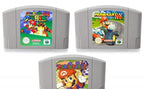 Super Mario 64 + Mario Kart 64 + Mario Party 1