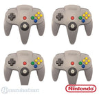 4 Original Nintendo Controller grau