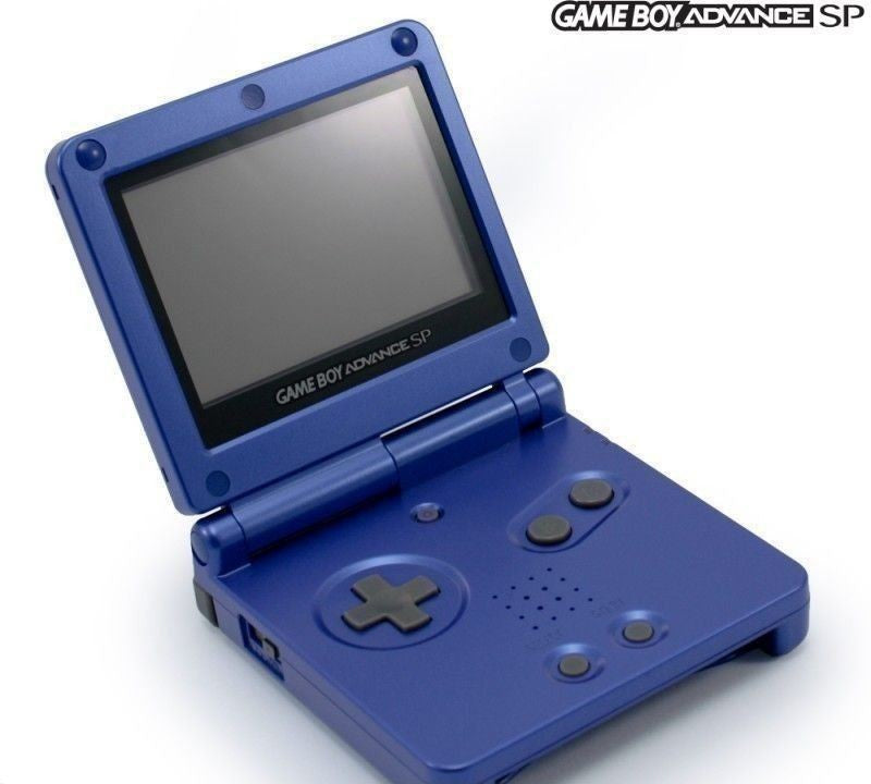 Konsole GBA SP blau + Netzteil