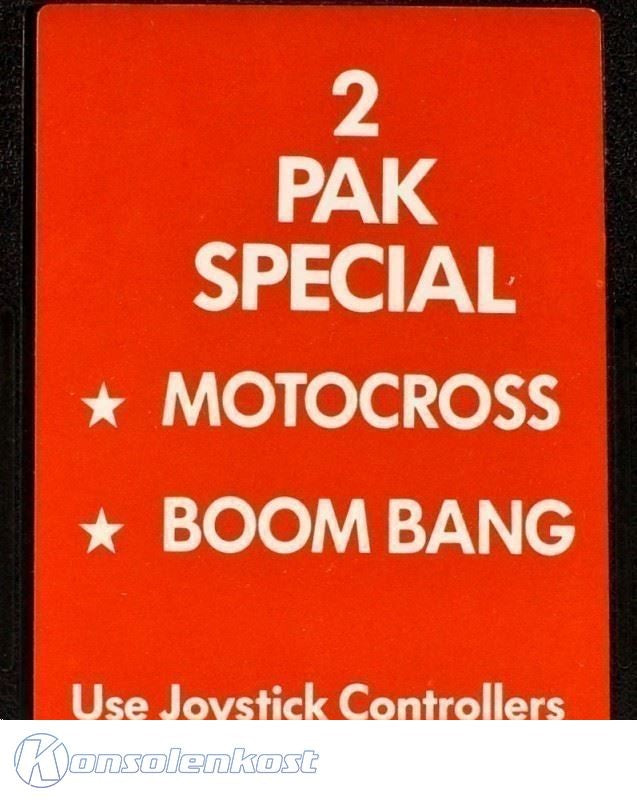 2 Pak Special: Motocross + Boom Bang