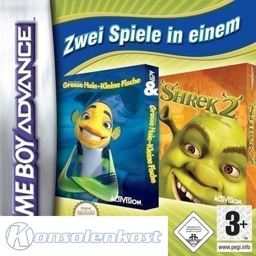 2 in 1: Grosse Haie - Kleine Fische + Shrek 2