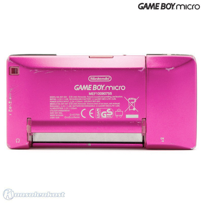 Konsole pink + Netzteil