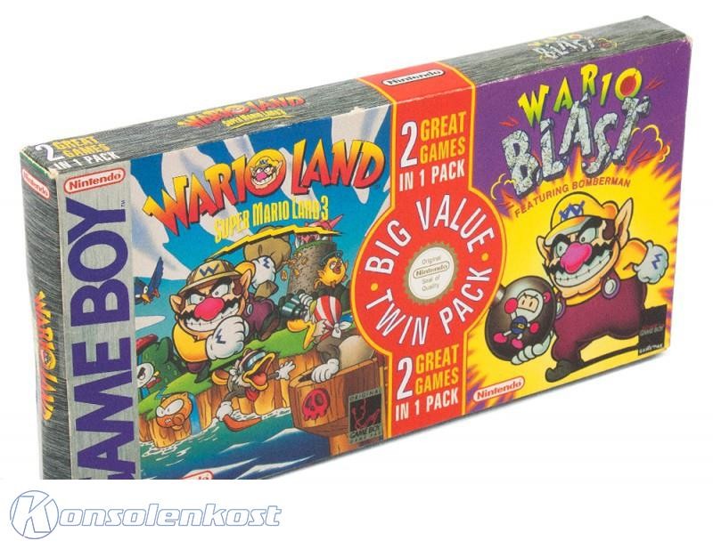 Big Value Twin Pack: Super Mario Land 3 + Wario Blast