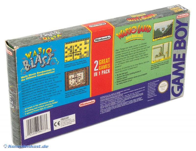 Big Value Twin Pack: Super Mario Land 3 + Wario Blast