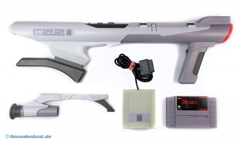 Nintendo Scope Bazooka + Scope 6 Spiel (US)