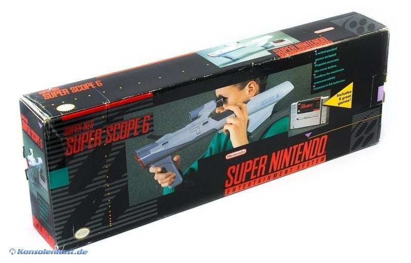 Nintendo Scope Bazooka + Scope 6 Spiel (US)