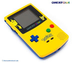 Konsole #Limited Pokemon Edition - Yellow / Gelb IPS LCD Display Mod