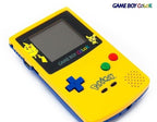 Konsole #Limited Pokemon Edition - Yellow / Gelb IPS LCD Display Mod