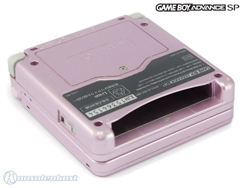 Konsole GBA SP Pearl Pink + Netzteil (JP)
