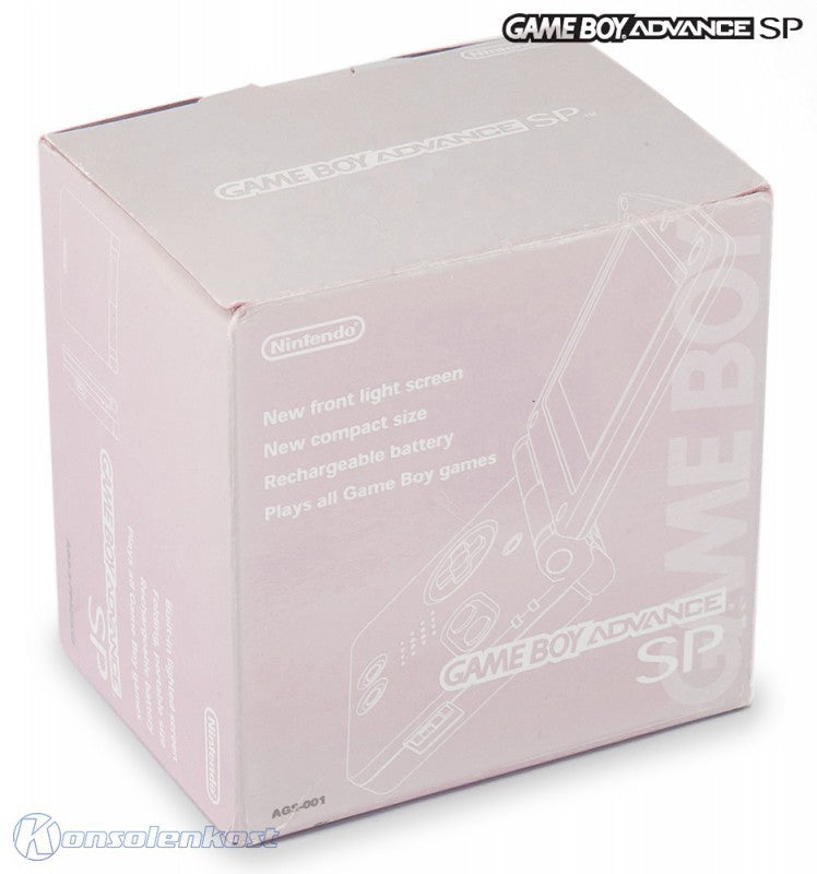 Konsole GBA SP Pearl Pink + Netzteil (JP)