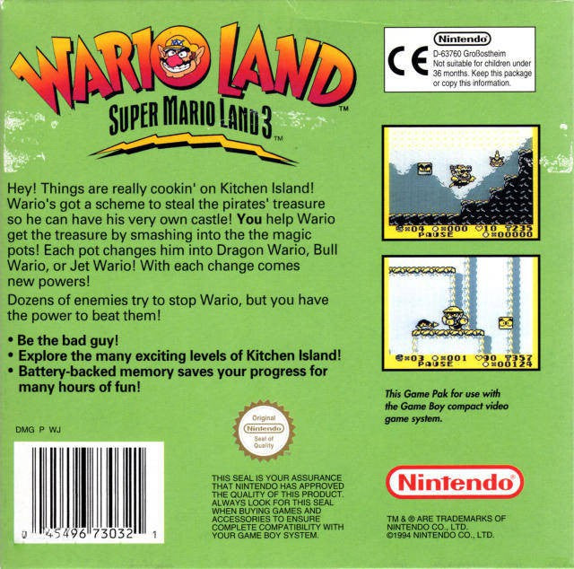 Super Mario Land 3: Wario Land