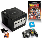 Konsole schwarz + Dragon Ball Z 1 + Controller