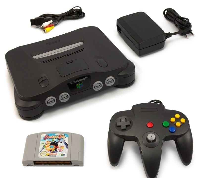 Konsole + Snowboard Kids + Controller + Zubehör