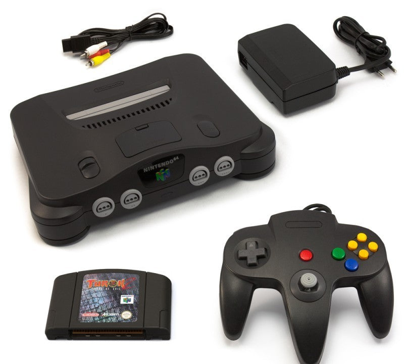 Konsole + Turok 2 + Controller + Zubehör