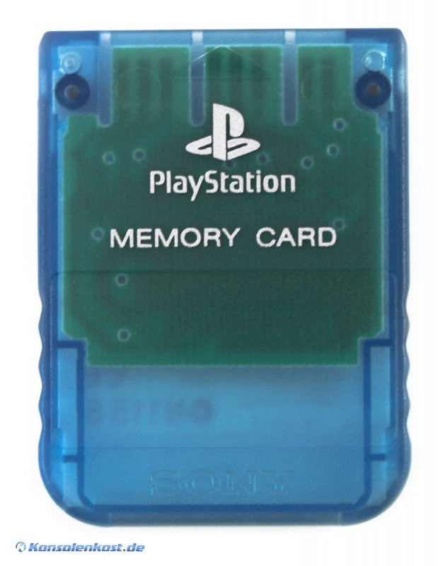 Original Sony Memory Card / Speicherkarte 1 MB blau