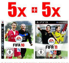 5x FIFA 11 + 5x FIFA 10