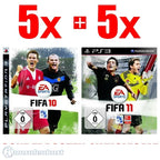 5x FIFA 11 + 5x FIFA 10