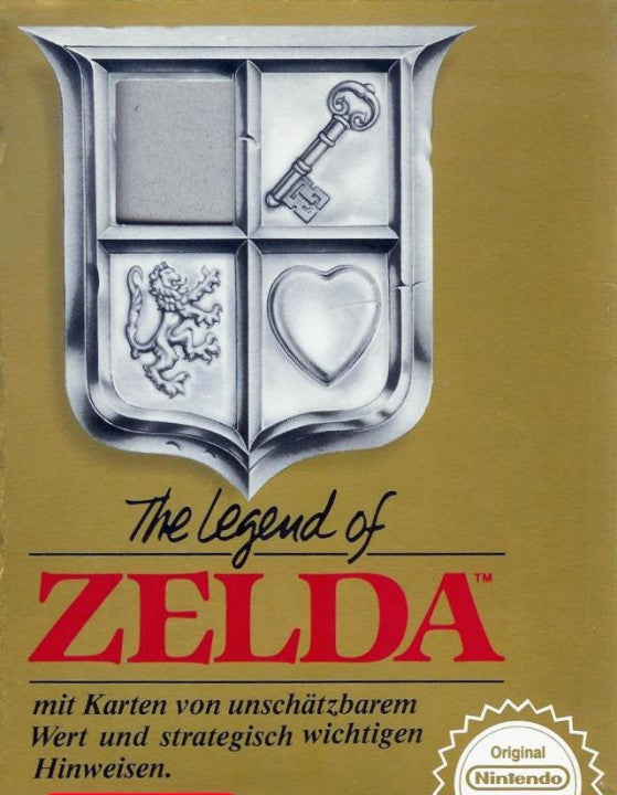 Legend of Zelda 1 + Karte