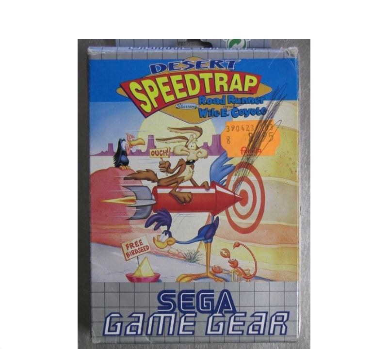 Desert Speedtrap: Road Runner and Wile E. Coyote
