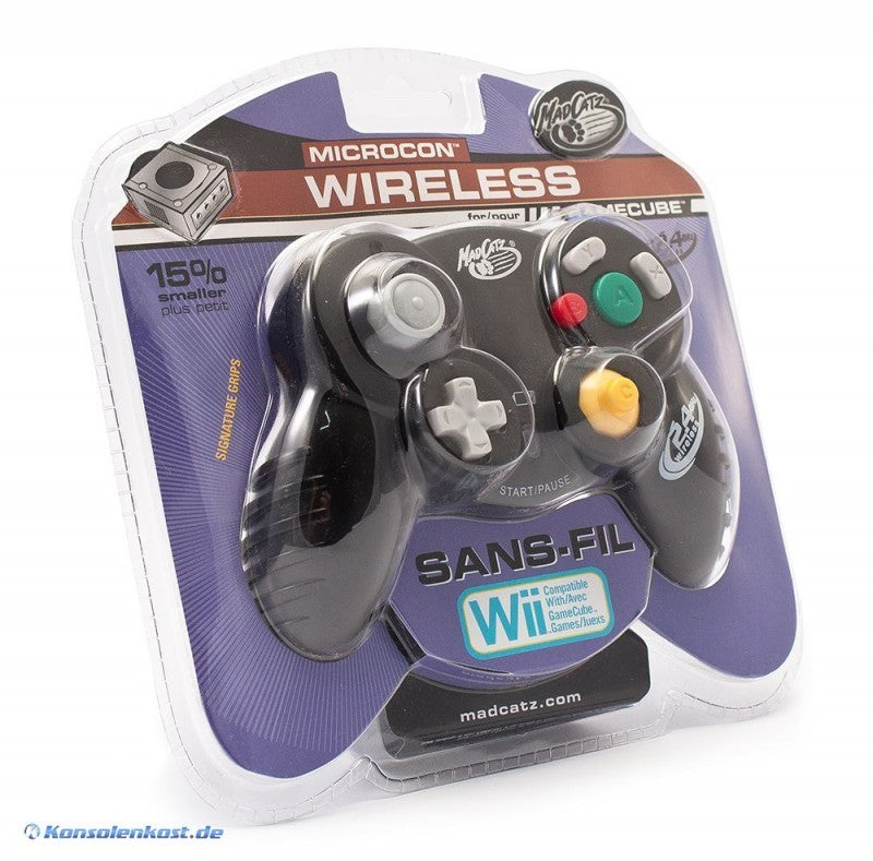 Controller / Pad schwarz MicroCon Wireless [Madcatz]