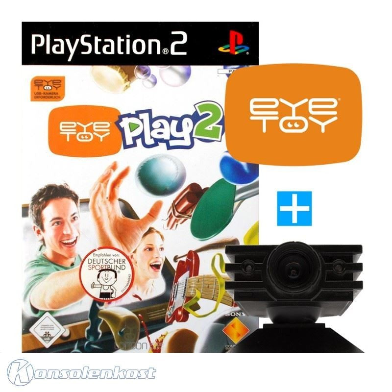 EyeToy Play 2 inkl. Kamera