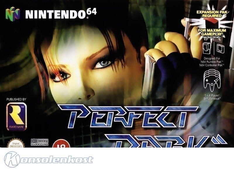 Perfect Dark WATA Grading CIB 8.5 (EU) · Sammlerstück