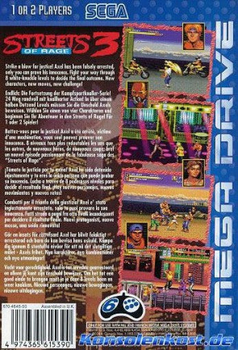 Streets of Rage 3 (EU)