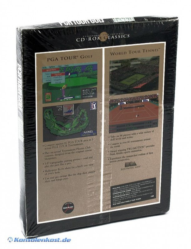 EA Classics - PGA Tour Golf / World Tour Tennis
