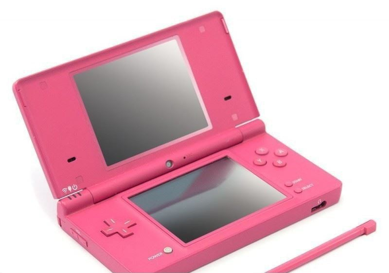 Konsole DSi rosa / Pink + Netzteil