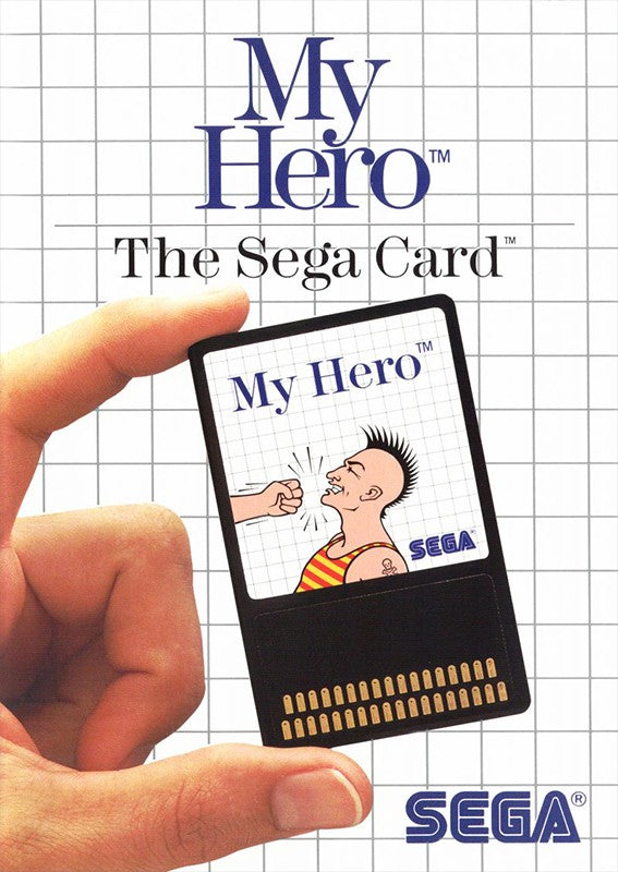 My Hero Sega Card