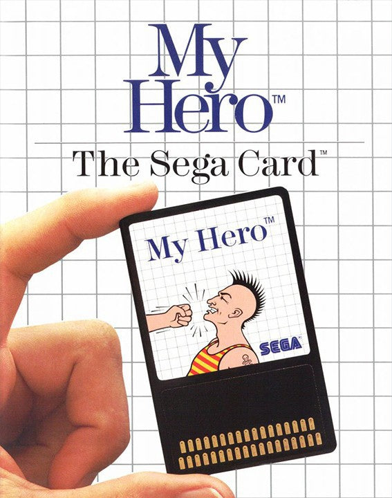 My Hero Sega Card