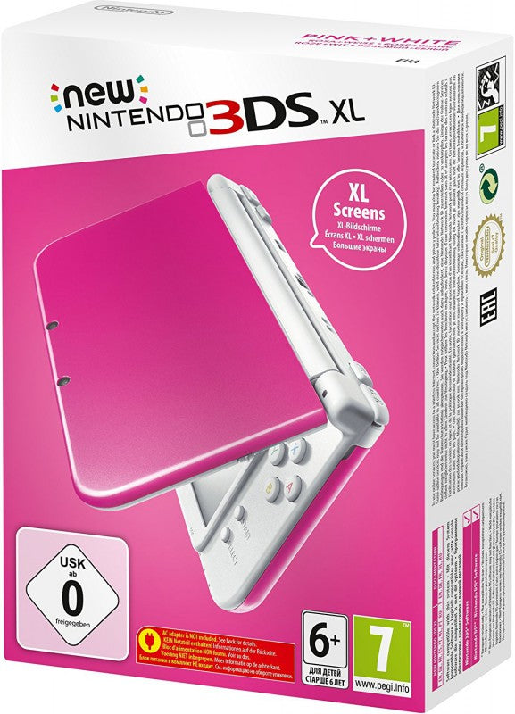 Konsole XL Pink White + Netzteil