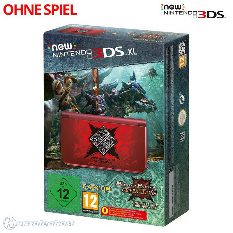 Konsole XL Monster Hunter Generations Edition + Netzteil — Monster Hunter Generations Edition