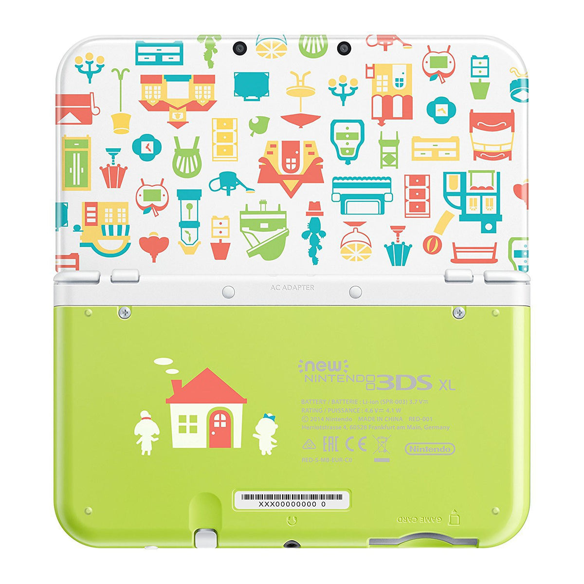 Konsole XL Animal Crossing Edition + Spiel + Netzteil — Animal Crossing Edition