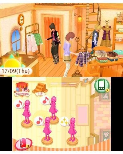 Konsole Style Boutique 2 Edit + Spiel vorinst. + Netzteil