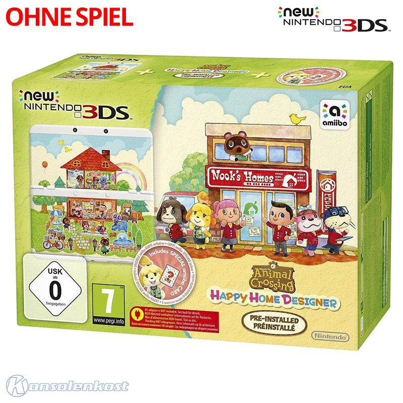 Konsole Animal Crossing Edition + Netzteil — Animal Crossing Edition