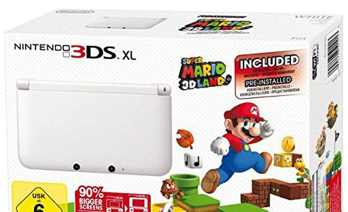 Konsole XL Super Mario 3D Land Edition weiß + Spiel vorinst. + Netzteil